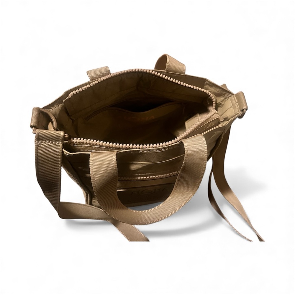 ALOHA Crossbody Beige Bag with Zipper Pocket - Picture 8 of 8